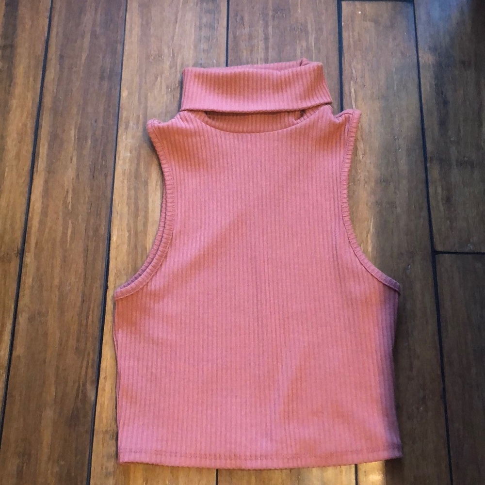 Turtleneck Tank Top